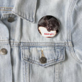 Midnight Buttonnen Ronde Button 5,7 Cm (In situ)