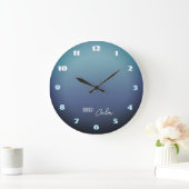 Midnight Calm Gradient Grote Klok (Huis)