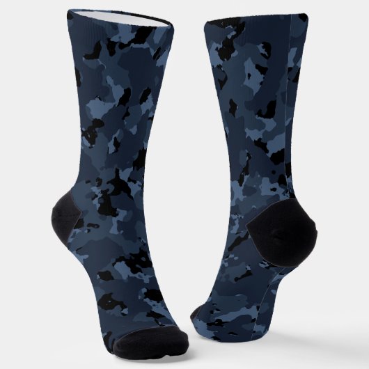 Midnight Camo Sokken (Gebogen)