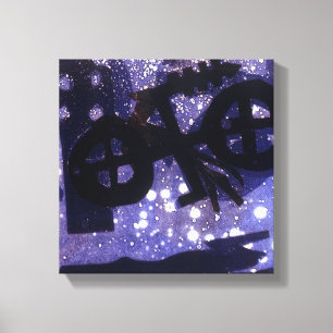 Midnight Canvas Afdruk