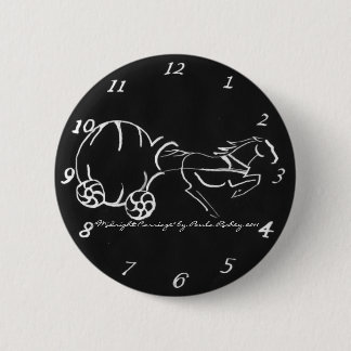 Midnight Carriage zwarte Button