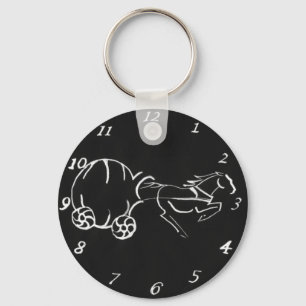 Midnight Carriage zwarte Sleutelhanger