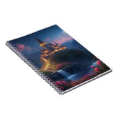 Midnight Castle Four beroemd gemaakt door Mountain Notitieboek (Rechterzijde)