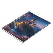 Midnight Castle Four beroemd gemaakt door Mountain Notitieboek (Linkerzijde)