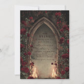 Midnight Cathedral Arch spookachtige bijeenkomst Kaart (Voorkant)