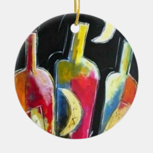 Midnight Celebration Keramisch Ornament