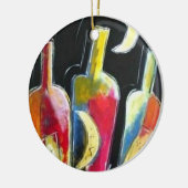 Midnight Celebration Keramisch Ornament (Links)