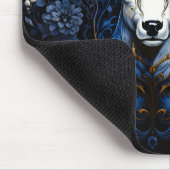 Midnight Celestial Floral Gothic Deer  Muismat (Hoek)