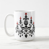 Midnight Chandelier – simple, moody, and evocative Koffiemok (Links)