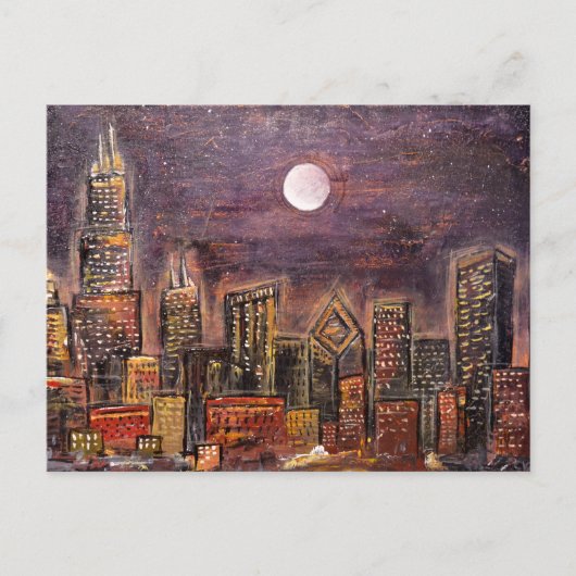 Midnight Chicago © Briefkaart (Voorkant)