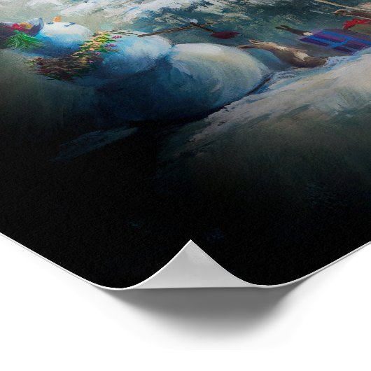 Midnight Christmas 11 x 17 Poster (Hoek)