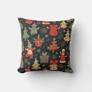 Midnight Christmas Pillow Kussen