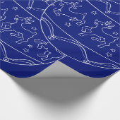 Midnight Clear - Baby rendierziekte Cadeaupapier (Hoek)