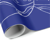 Midnight Clear - Baby rendierziekte Cadeaupapier (Rol Hoek)