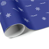 Midnight Clear - Santa Cadeaupapier (Rol Hoek)