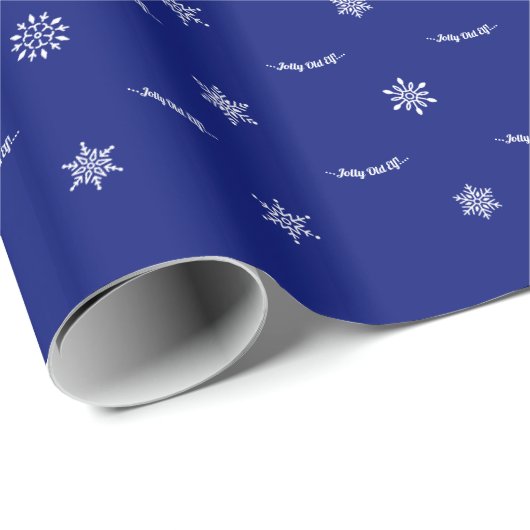 Midnight Clear - Santa Cadeaupapier (Rol Hoek)