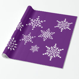 Midnight Clear - Snowflakes Cadeaupapier