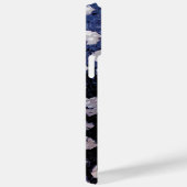 Midnight Clouds Abstracte iPhone hoesje (Achterkant / Rechts)