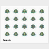 Midnight Compass Eye Sticker (Vel)