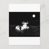 Midnight Cow Briefkaart (Voorkant)