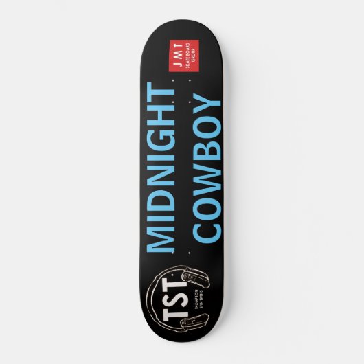 MIDNIGHT COWBOY / JMT Skateboards (Voorkant)