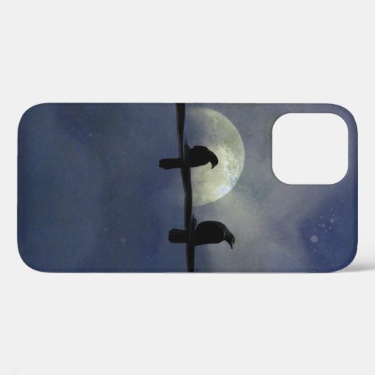 Midnight Crows iPhone / iPad-hoesje Case-Mate iPhone Case (Achterkant (horizontaal))