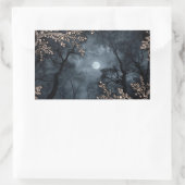 Midnight Crystal Rechthoekige Sticker (Tas)