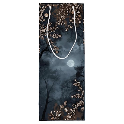 Midnight Crystal Wijn Cadeautas (Achterkant)