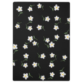 Midnight Daisy Bloemen Klembord | Handgetekende Bo (Achterkant)
