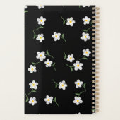 Midnight Daisy Dagelijkse Planner | Elegante Bloem (Achterkant)