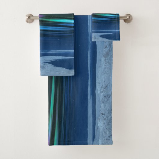 Midnight Dawn Bath Towel Set Bad Handdoek (Insitu)