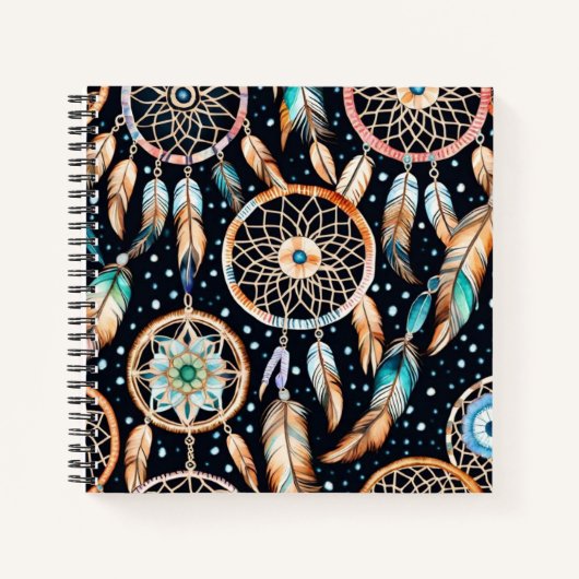 Midnight Dream-Catching Notitieboek (Voorkant)