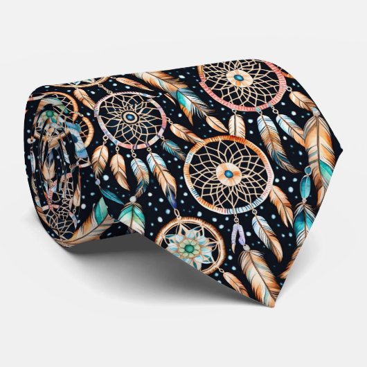 Midnight Dream-Catching Stropdas (Opgerold)