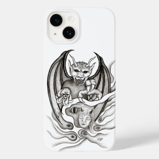 Midnight Dream - Devils Case-Mate iPhone Case (Achterkant)
