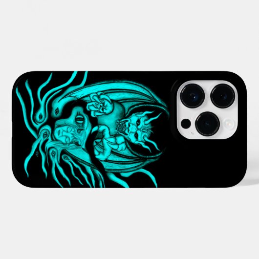 Midnight Dream - Devils Case-Mate iPhone Case (Achterkant (horizontaal))
