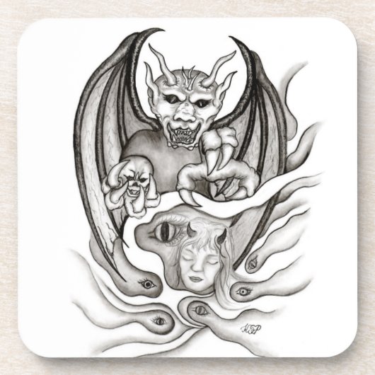Midnight Dream - Devils Drankjes Onderzetter (Voorkant)