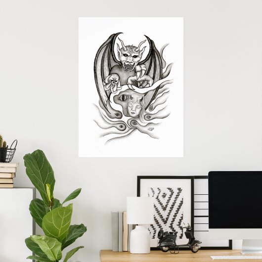 Midnight Dream - Devils Poster (Thuiskantoor)