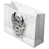 Midnight Dream - duivels in Tattoo-stijl Groot Cadeauzakje (Voorkant Gekanteld)