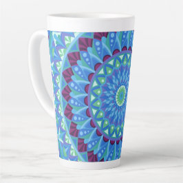 Midnight Dreams Boho Mandala Koffie  Latte Mok