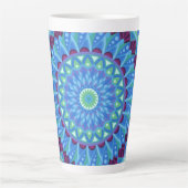 Midnight Dreams Boho Mandala Koffie  Latte Mok (Voorkant)