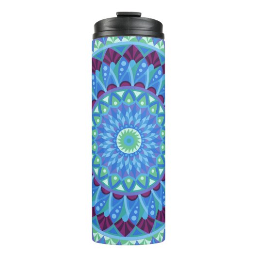Midnight Dreams Mandala Thermosbeker (Voorkant)
