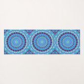 Midnight Dreams Mandala Yoga Mat (Achterkant (horizontaal))