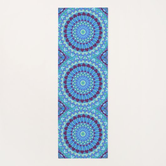 Midnight Dreams Mandala Yoga Mat (Achterkant)