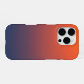 Midnight Ember Gradient iPhone Hoesje (Achterkant horizontaal)