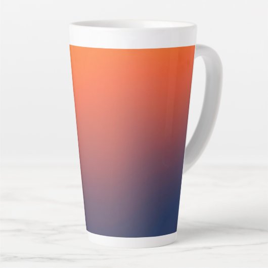 Midnight Ember Gradient Latte Mok (Rechterhoek)