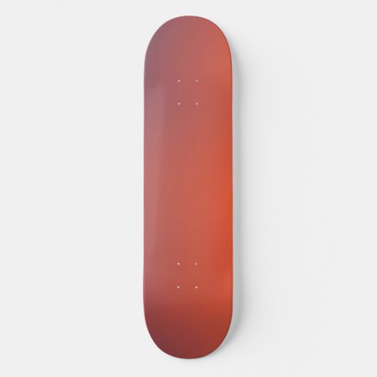 Midnight Ember Gradient Persoonlijk Skateboard (Voorkant)