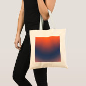 Midnight Ember Gradient Tote Bag (Voorkant (product))