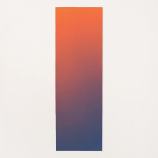 Midnight Ember Gradient Yogamat (Voorkant)