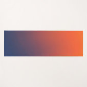 Midnight Ember Gradient Yogamat (Voorkant (horizontaal))