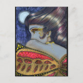 Midnight Fairy Briefkaart (Voorkant)